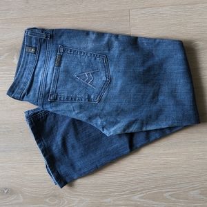 7 for all mankind dark wash jeans